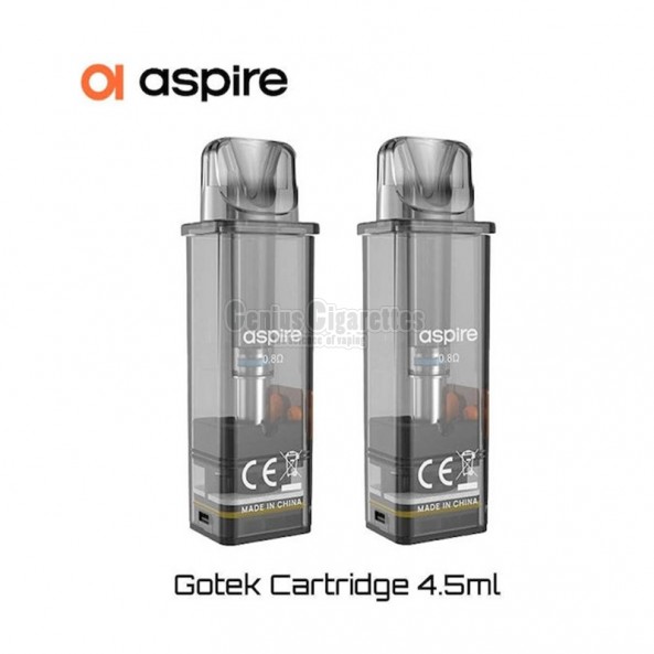 GoTek Pro V2 Pod Cartridge 4.5ML 0.8ohm GoTek Pro V2 Pod Cartridge 4.5ML 0.8ohm